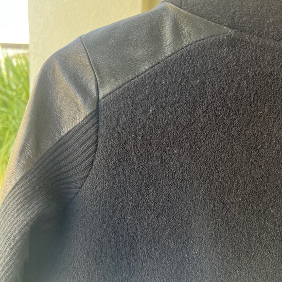 Ted baker leather trim jacket size 0 - Picture 4 of 6